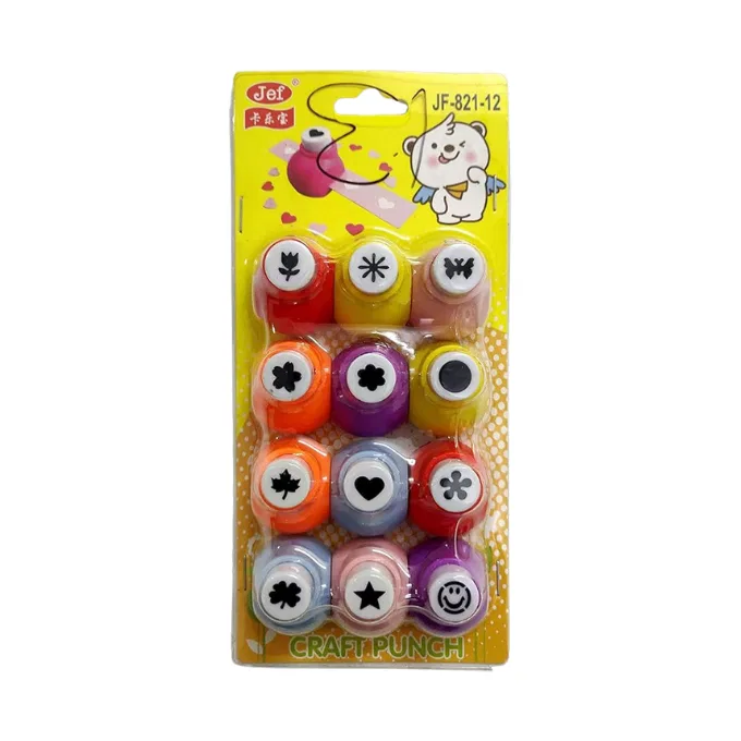 Giant Craft Punch ( 12pcs ) / punch machine for shapes / craft materials / project materials 