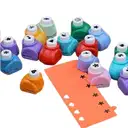 Giant Craft Punch ( 12pcs ) / punch machine for shapes / craft materials / project materials  – image 2