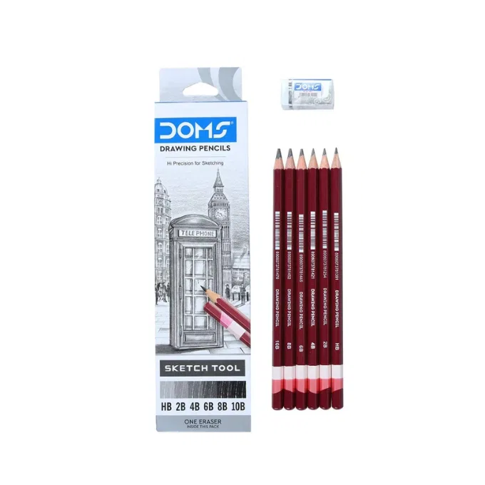 Doms - Drawing Pencils ( Hi Precision For Sketching ) / pencils for sketch / sketch pencils 