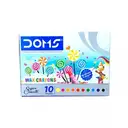 Doms Wax Crayons ( Shades-10 ) / wax crayons for kids / small crayons for return gift – image 1