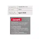 Luxor Permanent Marker (Black) / black marker / luxor marker  – image 2