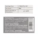 Luxor CD / Multi-utility Markers (Red) / Red marker / CD marker / Thin marker / Red pen - 2 piece – image 2