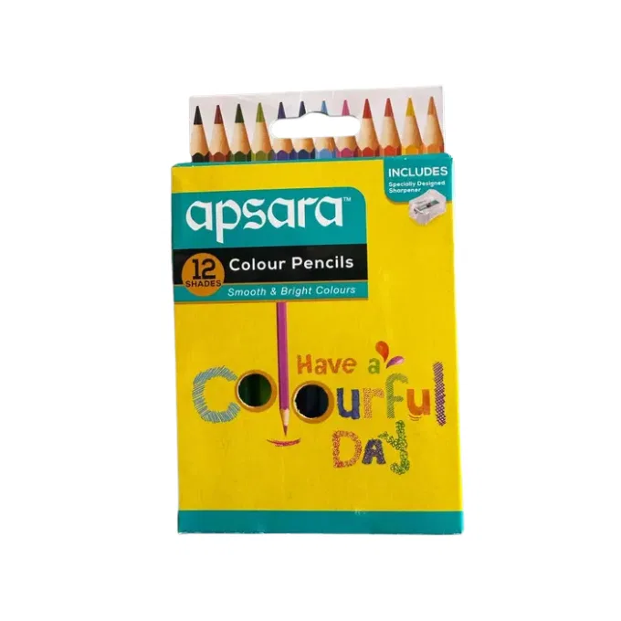 Apsara Pencil Colours (12 shades) / Pencil colors