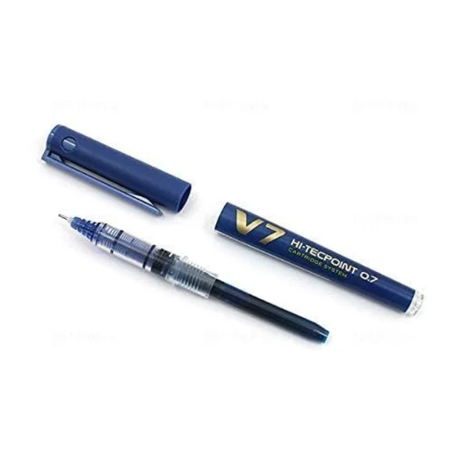 Pilot V7 Pen (blue) /  Blue gel Pen / blue pen - Refillable