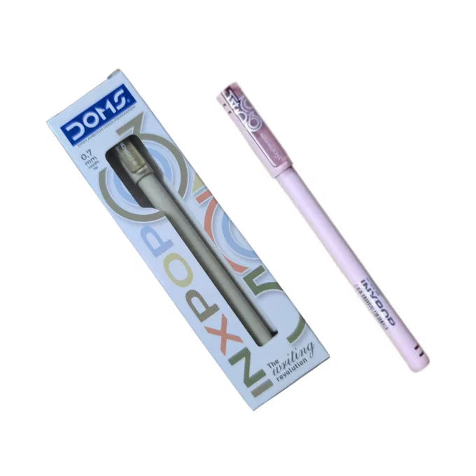 Doms INXPOP Ballpen-Blue -0.7mm / blue ball pen / 1 pen