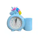 Unicorn style Alarm clock / watch alarm / clock with pen stand  – image 1