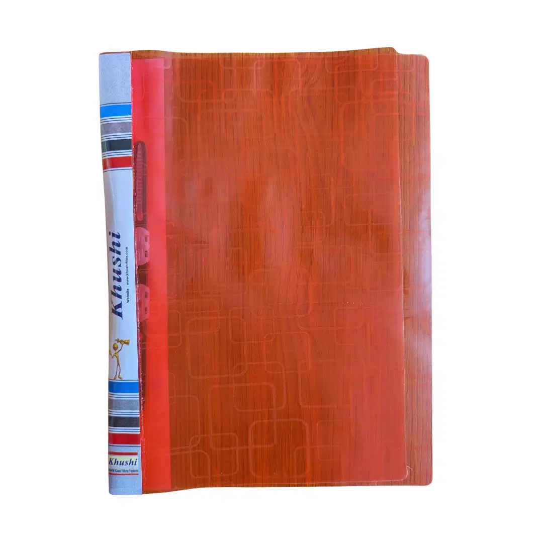 Khushi Report File (Multicolor) / Transparent file / School file / Project files