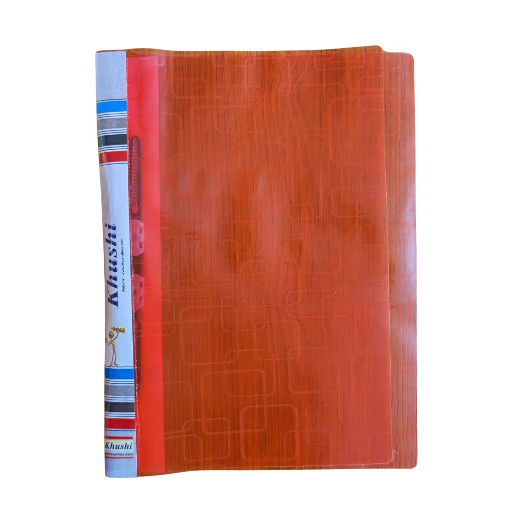 Khushi Report File (Multicolor) / Transparent file / School file / Project files