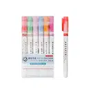Linear Roller Color Pens Highlighters With 6 Different Curve Shapes – image 1
