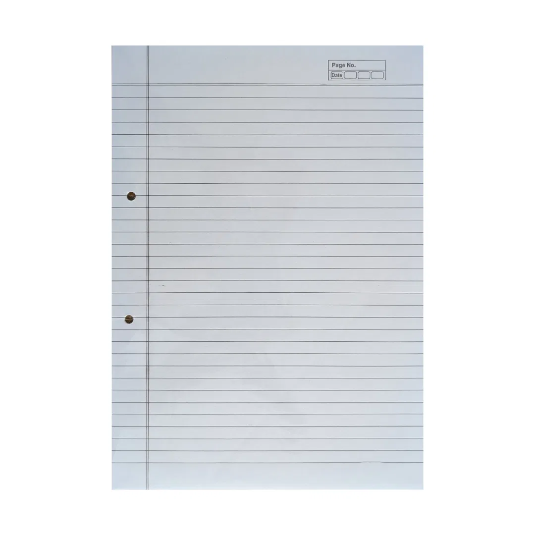 One Side Ruled A4 Sheets (10 sheets) / A4 sheet for project / One side line A4 sheets / file pages
