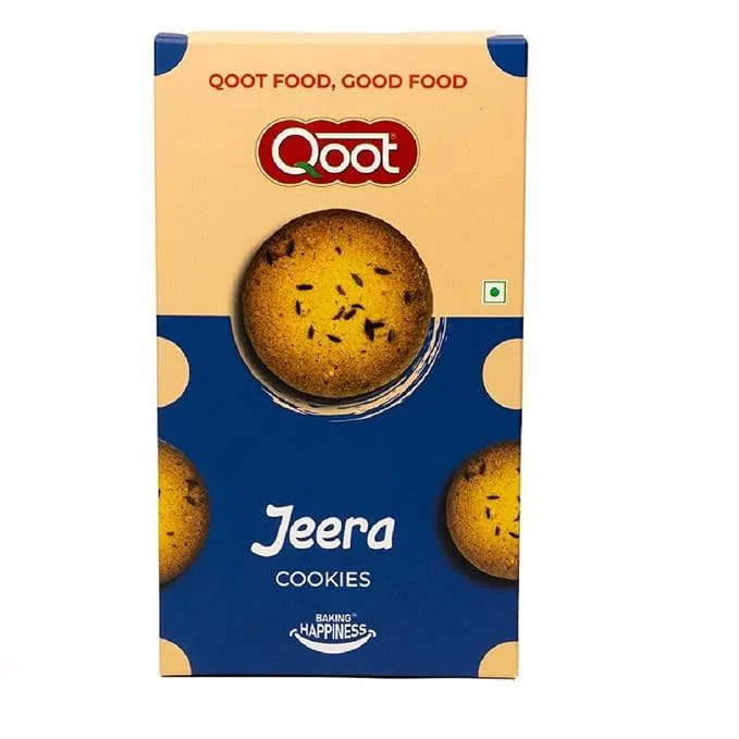 Qoot Premium Assorted Cookies (200g X 3) – Rich In Protein & Fiber