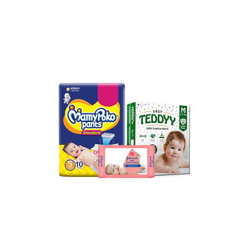 Baby Diaper's & Wipes