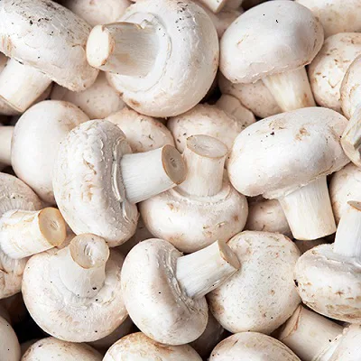 Mushrooms - Button, 1 Pack (Approx. 180 g - 200 g)