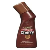 CHERRY SHOE POLISH LIQUID DARK TAN