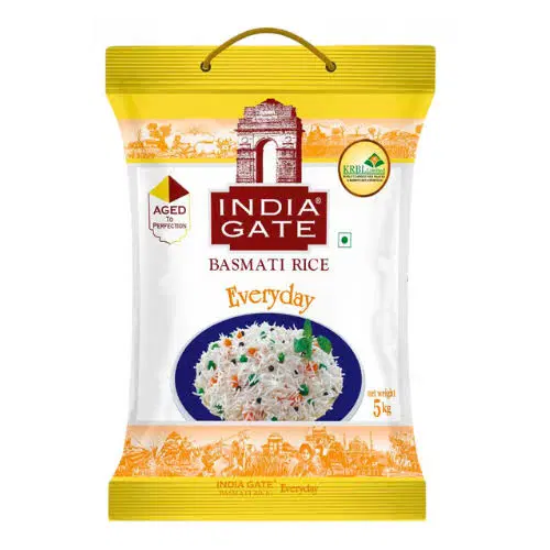 India Gate Everyday Pure Basmati Rice (Medium Grain)