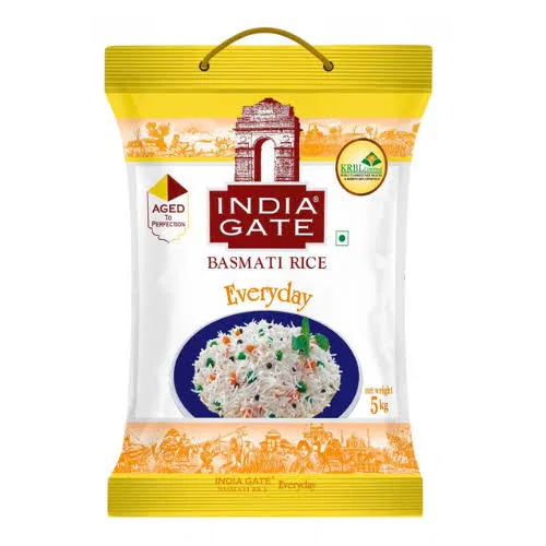 India Gate Everyday Pure Basmati Rice (Medium Grain)