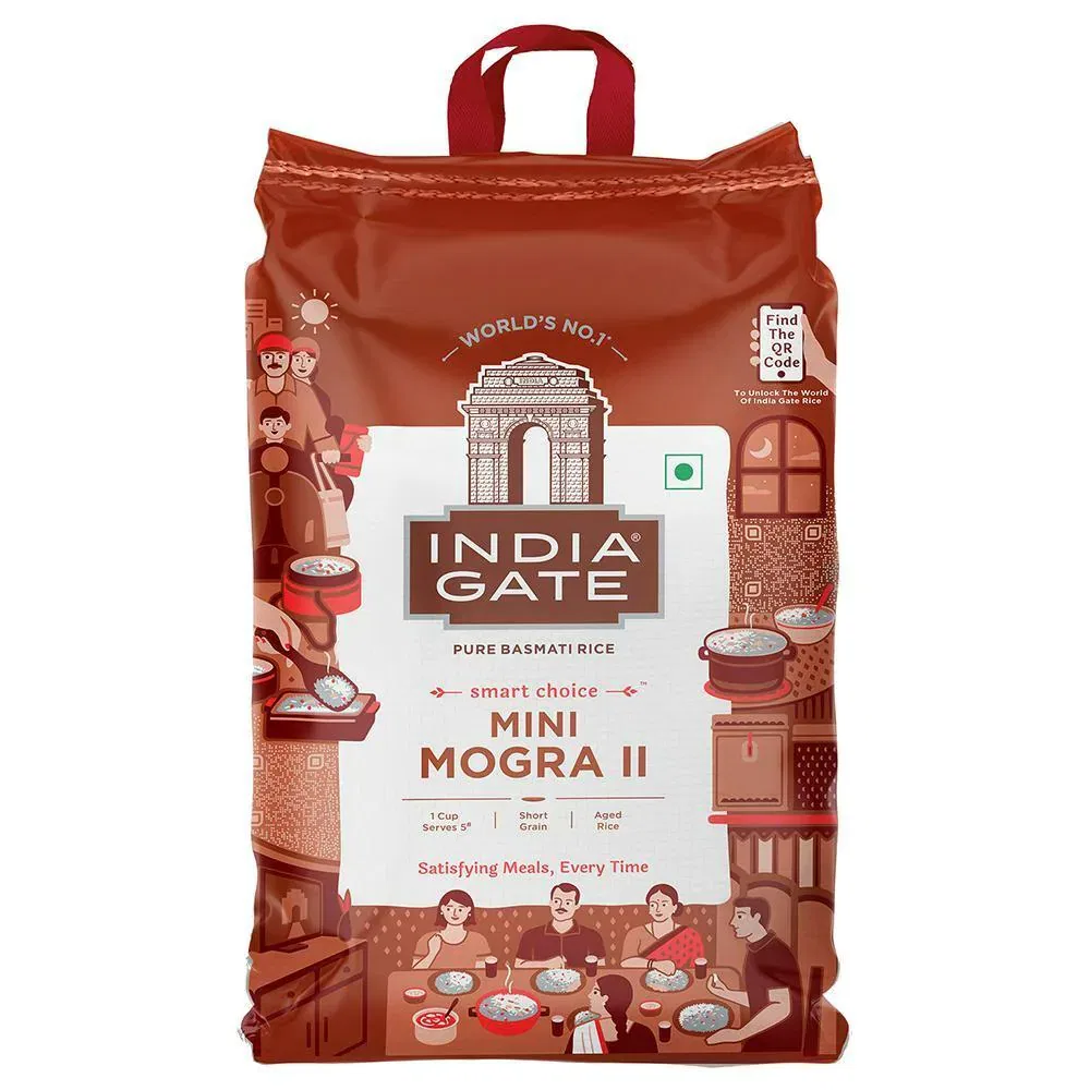 India Gate Mogra Basmati Rice 10 Kg (Short Grain)