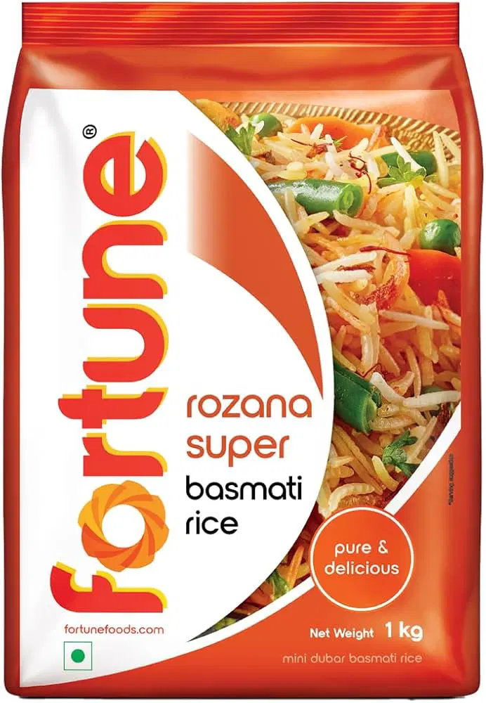 Fortune Rozana Super Basmati Rice (Medium Grain) 5KG