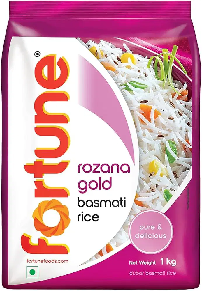 Fortune Rozana-Gold Basmati Rice (Long Grain) 5KG