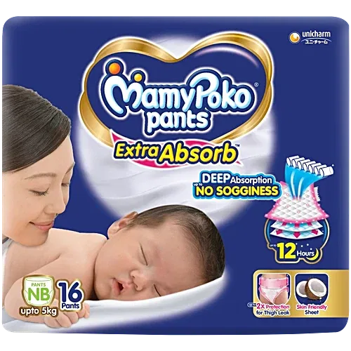 MamyPoko Pants All Night Absorb Pant Style Baby Diaper