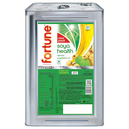 Fortune Soya Health Refined Soyabean Oil 15 kg