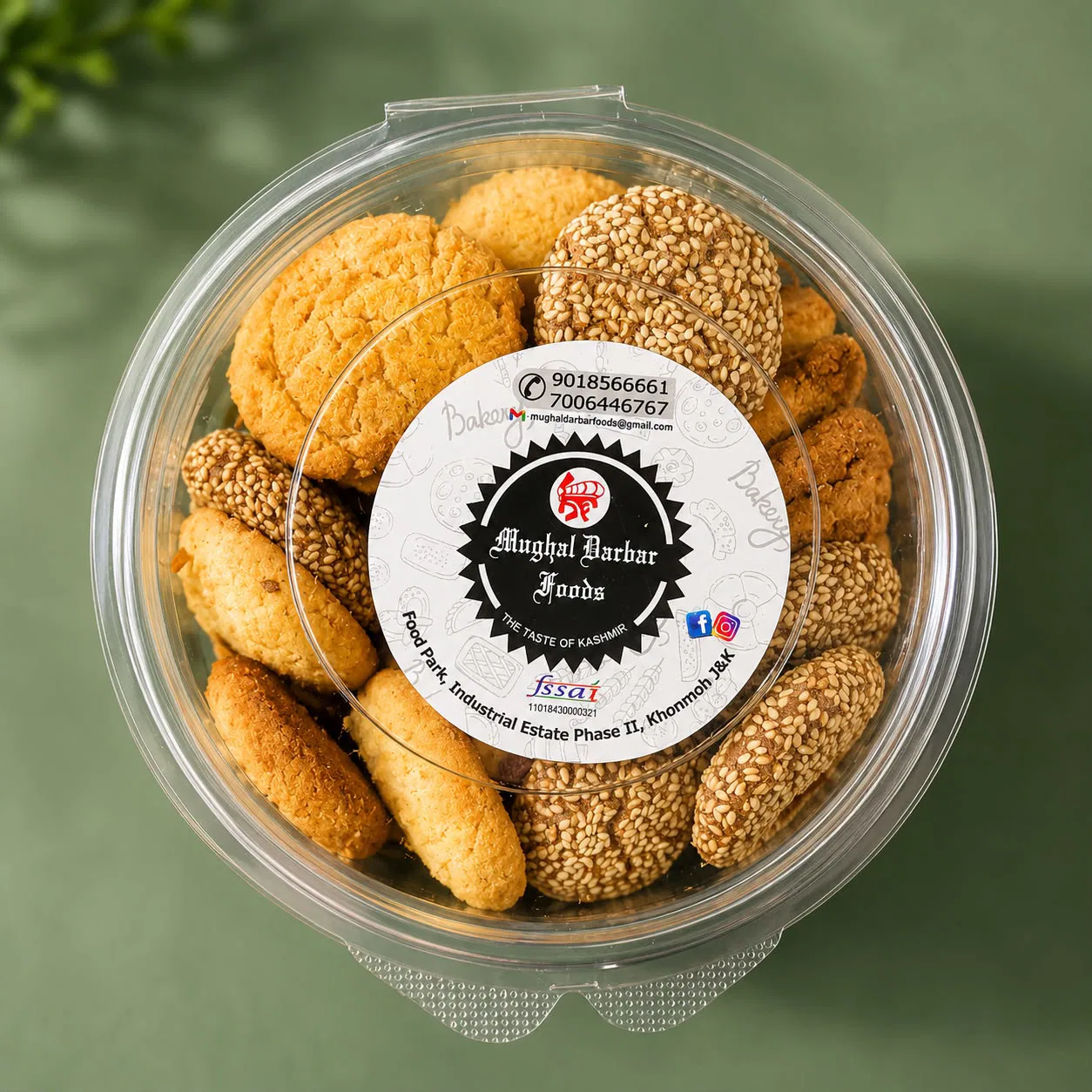 Sweet Mix Biscuits, By Mughal Darbar, 300g