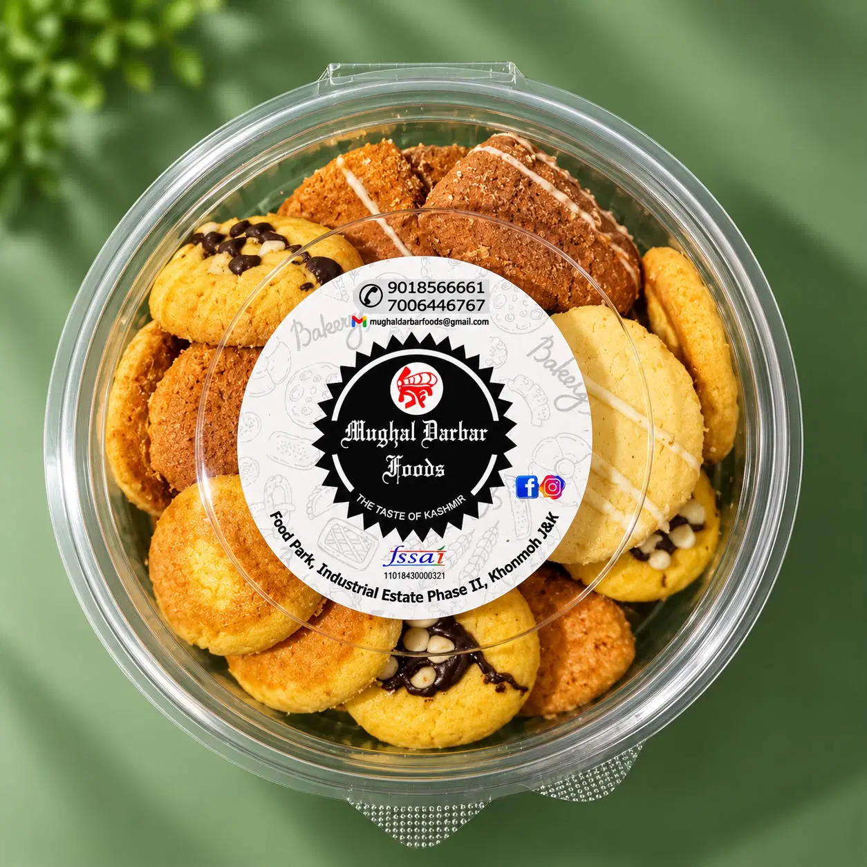 Butter Crunch Biscuits, By Mughal Darbar, 300g