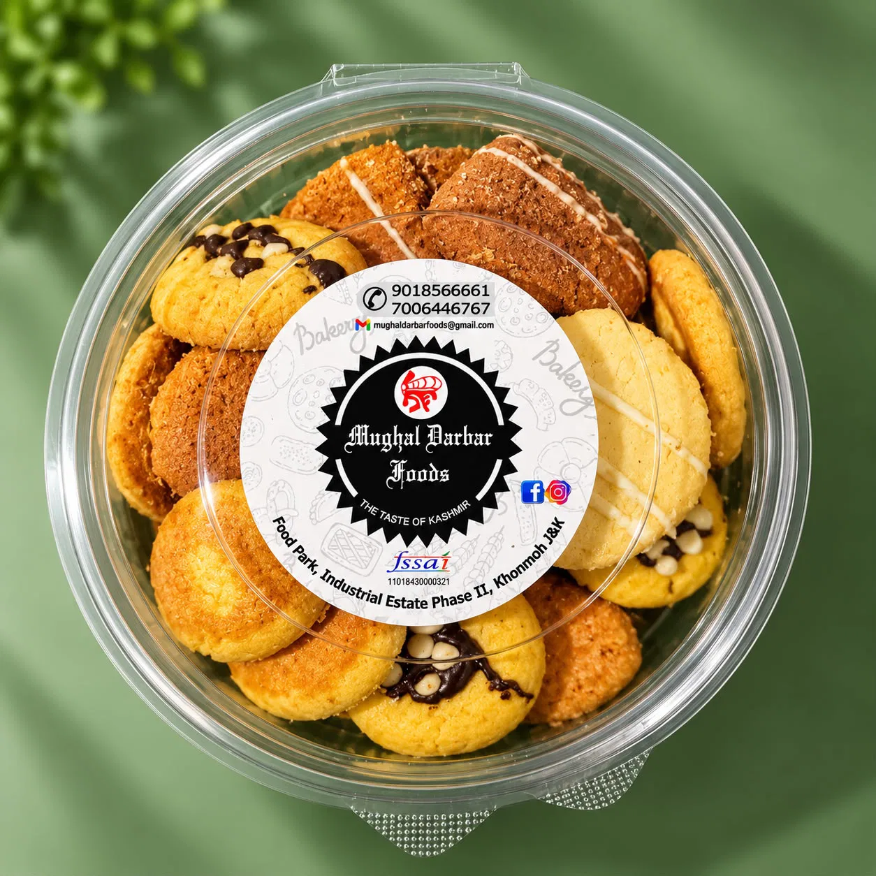 Butter Crunch Biscuits, By Mughal Darbar, 300g