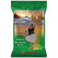 Sarveshwar Ultra XL Basmati Rice (Long Grain), 5Kg