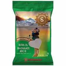Sarveshwar Ultra XL Basmati Rice (Long Grain), 5Kg