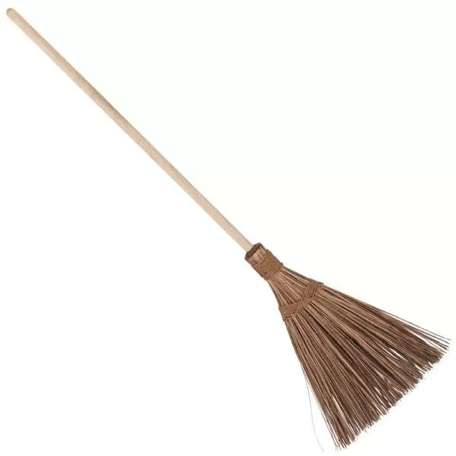 Coconut Broom Stick for Wet Floor (Kanuu Lasul), Garden, Outdoor Coconut Fiber Wet and Dry Broom