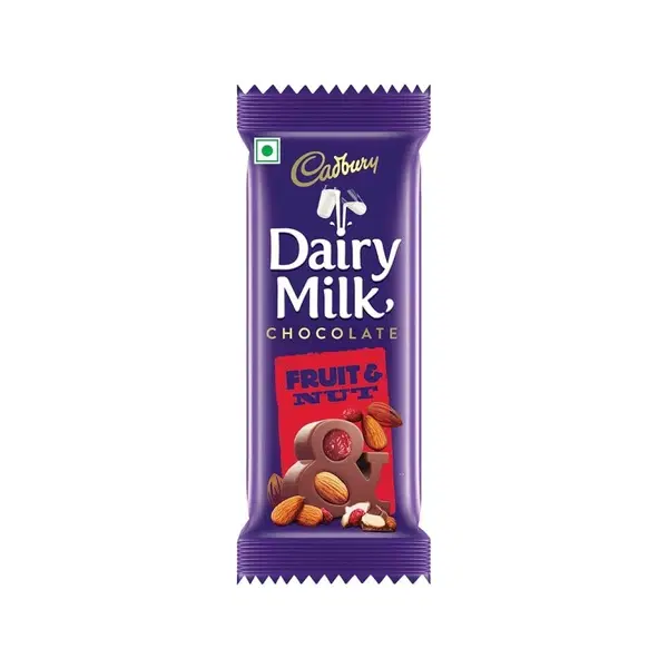 Cadbury Dairy Milk Fruit & Nut Chocolate Bar, 75g