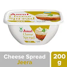 Amul Cheese Spread - Jeera, 200g Tub