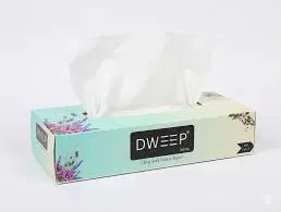 D Clear Ultra Soft Imported Faical Tissues Box, 2 Ply 100 Pulls