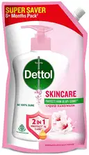 Dettol Liquid Handwash Refill – Skincare Hand Wash- 1350ml, 10x Better Germ Protection – image 1