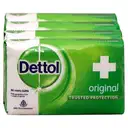 Dettol Original Bathing Soap Bar, Pack of 4,  60g Each – image 1