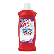 Harpic Red Bathroom Cleaner Liquid, Floral Bloom, New Thicker Bathroom Floor Cleaner