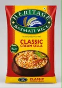 Heritage Basmati Rice, Classic Cream Sella, Loose – image 1