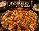 Hyderabadi Biryani, Spicy, 350g (With 2 Chicken Pieces) – image 1
