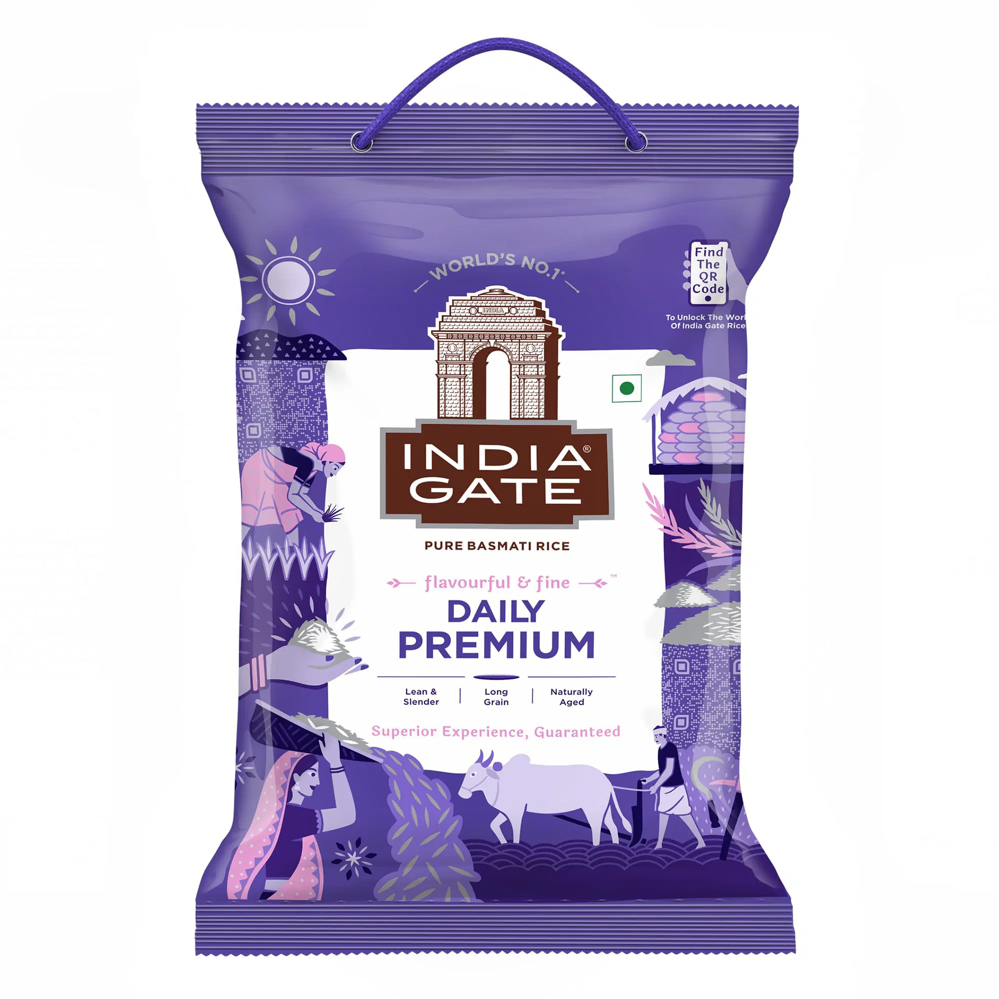 India Gate Basmati Rice Daily Premium, 5Kg