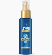 Livon Hair Serum, Hyaluron, Ultra Soft & Shiny Hair, 48ml