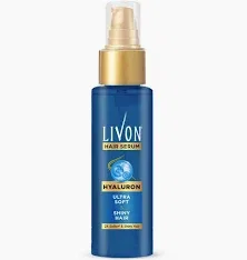 Livon Hair Serum, Hyaluron, Ultra Soft & Shiny Hair, 48ml