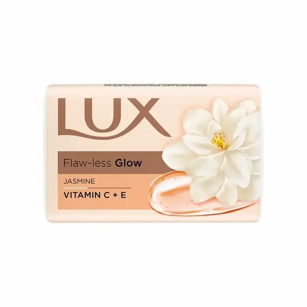 Lux Flawless glow Jasmine & Vitamin C+E Bathing Soap, 75g