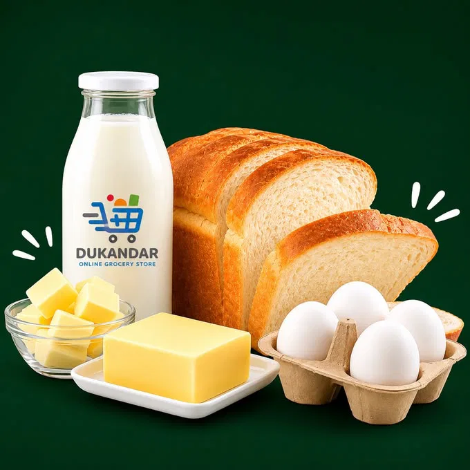 Dairy, Butter, Bread & Eggs
