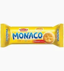 Parle Monaco Classic, Crispy Light Salty Snack, 52g