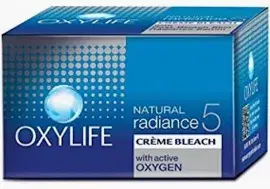 Oxylife Natural Radiance 5 Creme Bleach with Active Oxygen 