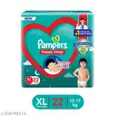 Pampers XL22 Pants, Happy Sleep Pant, (Extra Large 12-17Kg) Baby Diaper – image 1
