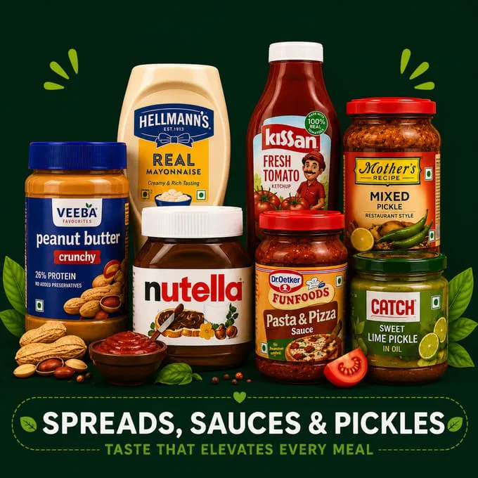 Spread, Sauces & Pickles