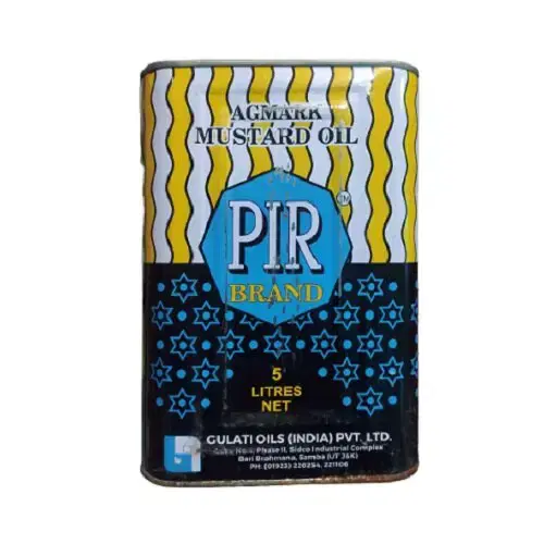 Pir Mustard Oil, 5Ltr Tin
