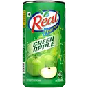 Real Fruit Power Green Apple Beverage, 180ml Tin – image 1